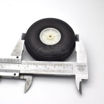 Rubber Wheel For RC Airplane Model And DIY Robot Tires 60mm